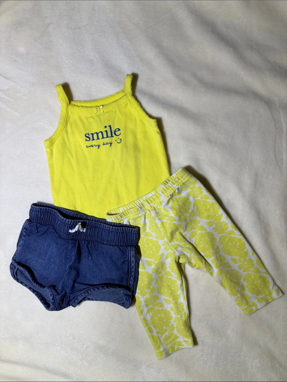 Yellow & Navy Toddler Set - Picture 1 of 5